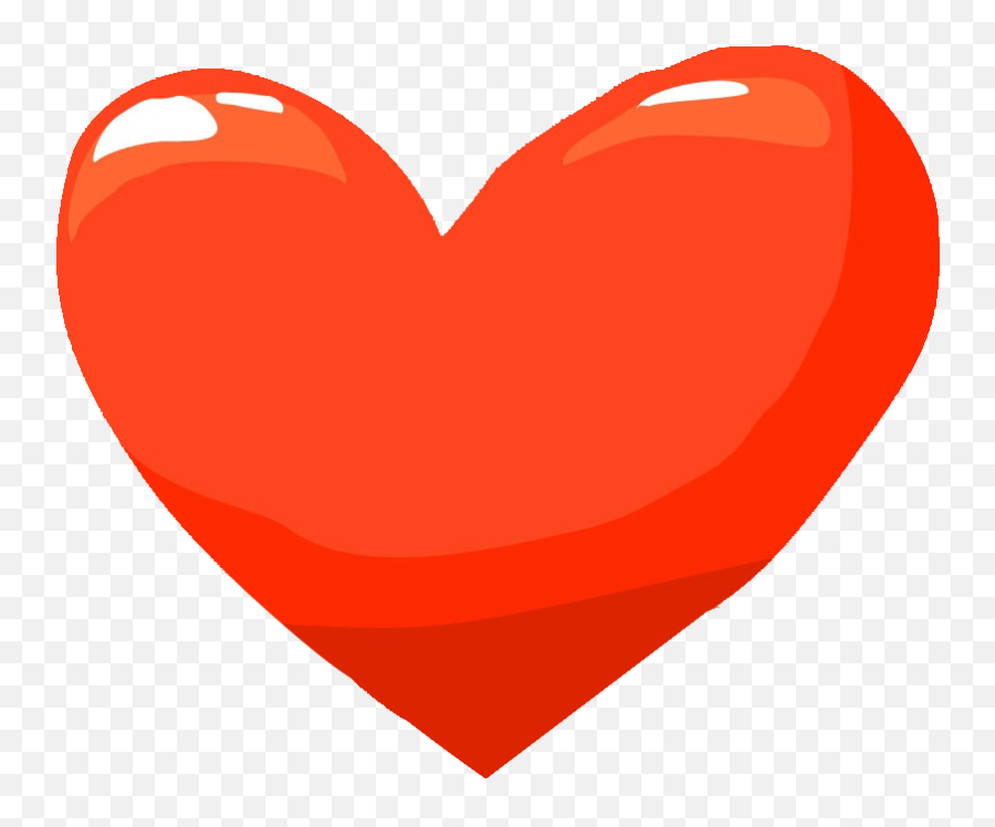Free Download High Quality Png Heart - Heart Clipart Transparent Backgrorund Emoji,Heart Clipart Transparent