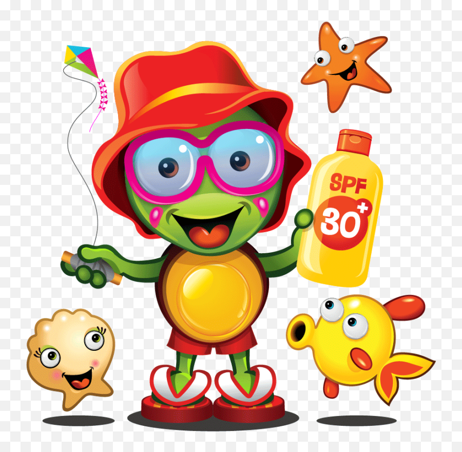 Pin Kid Sunscreen Clipart - Sun Safety Mascot Emoji,Sunscreen Clipart