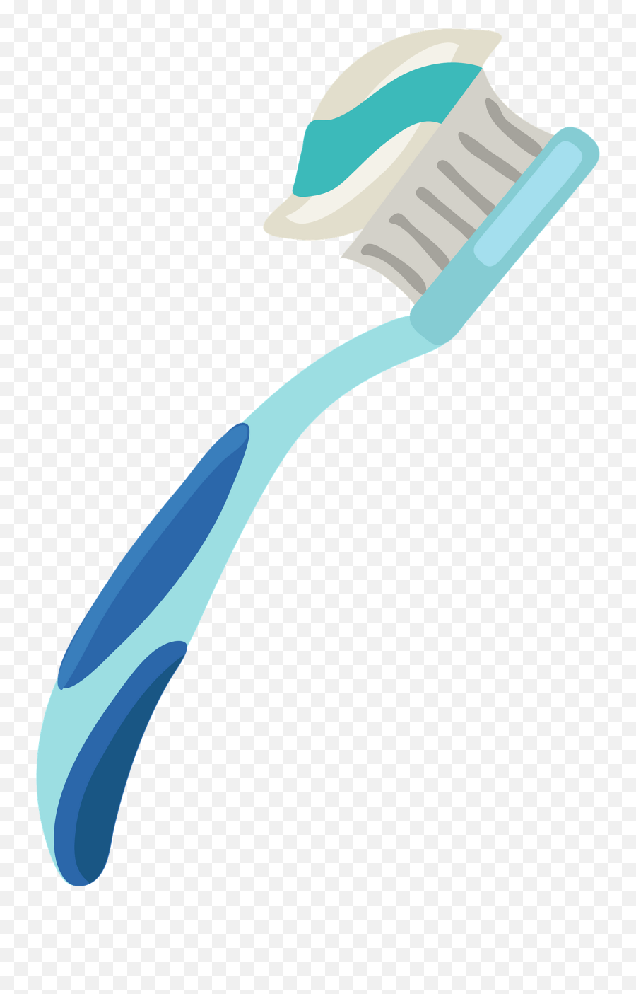 Toothbrush Clipart - Horizontal Emoji,Toothbrush Clipart