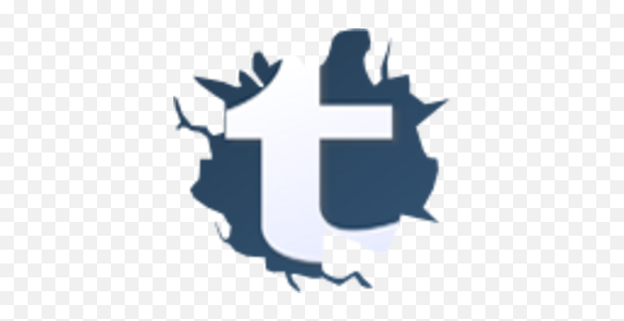 Free High Quality Tumblr Logo Icon Png - Cracked Emoji,Tumblr Logo