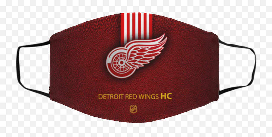 Univ - Ersity Of Detroit Red Wings Face Mask Covid Vaccine Funny Emoji,Redwings Logo