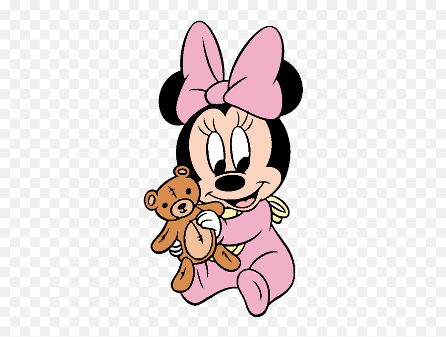 Baby Minnie Mouse Clipart - Baby Minnie Mouse Jpeg Emoji,Minnie Mouse Clipart