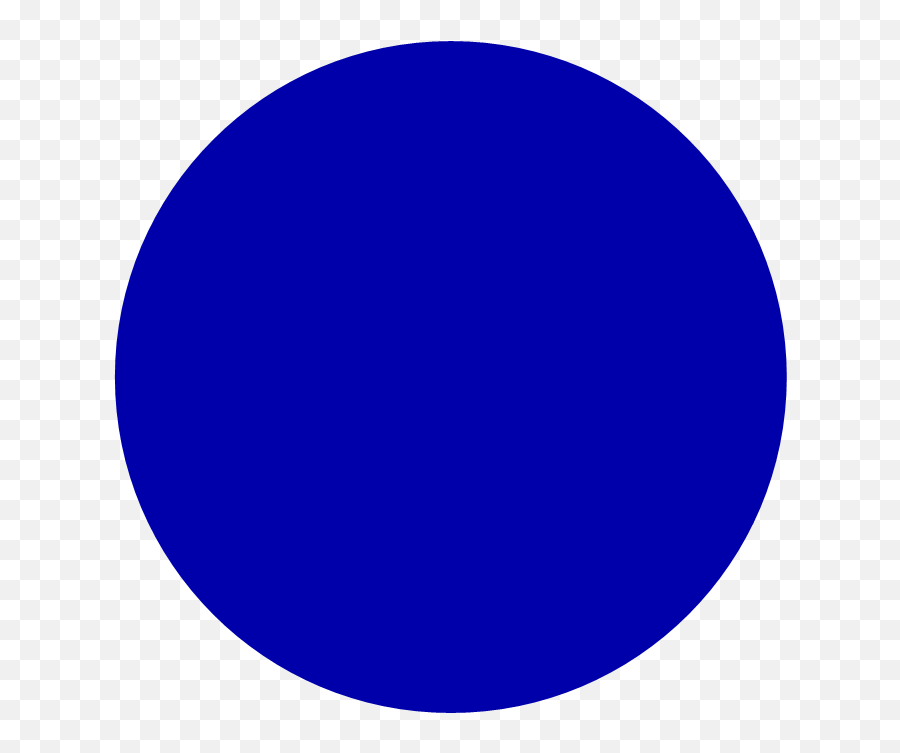 Pan Blue Circle - Royal Blue Colour Circle Emoji,Circle Png