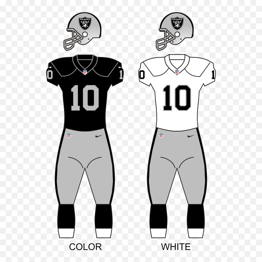 History Of The Oakland Raiders - Wikipedia Raiders Uniform Emoji,Raiders Logo