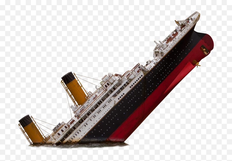 Sinking Titanic Png Transparent Image Png Arts - Titanic Png Emoji,Titanic Clipart