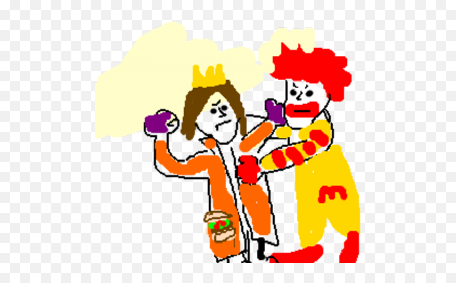 Download Mcdonalds Clipart Ronald Mcdonald - Cartoon Full Happy Emoji,Mcdonalds Clipart