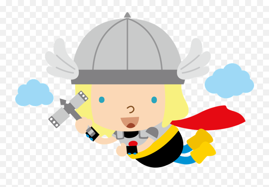 Thor Clipart Baby - Png Download Full Size Clipart Clip Art Emoji,Thor Clipart