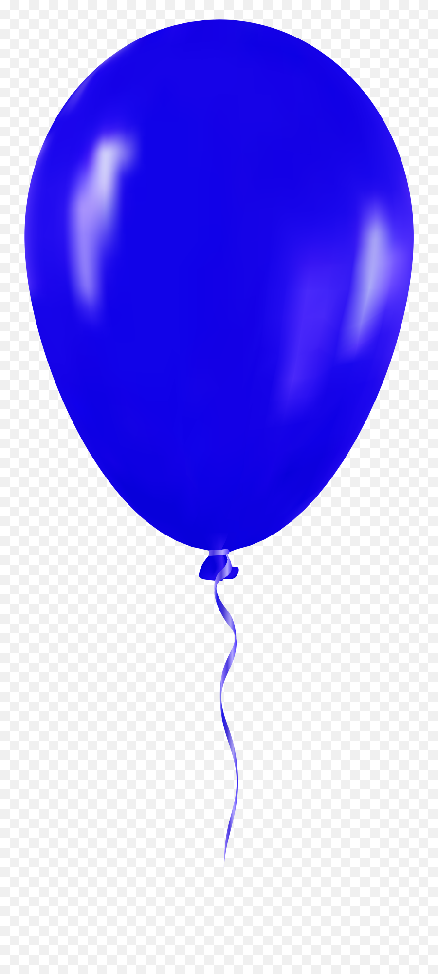 Download Blue Balloon Png Clip Art - Balloon Clipart Png Emoji,Blue Balloon Clipart