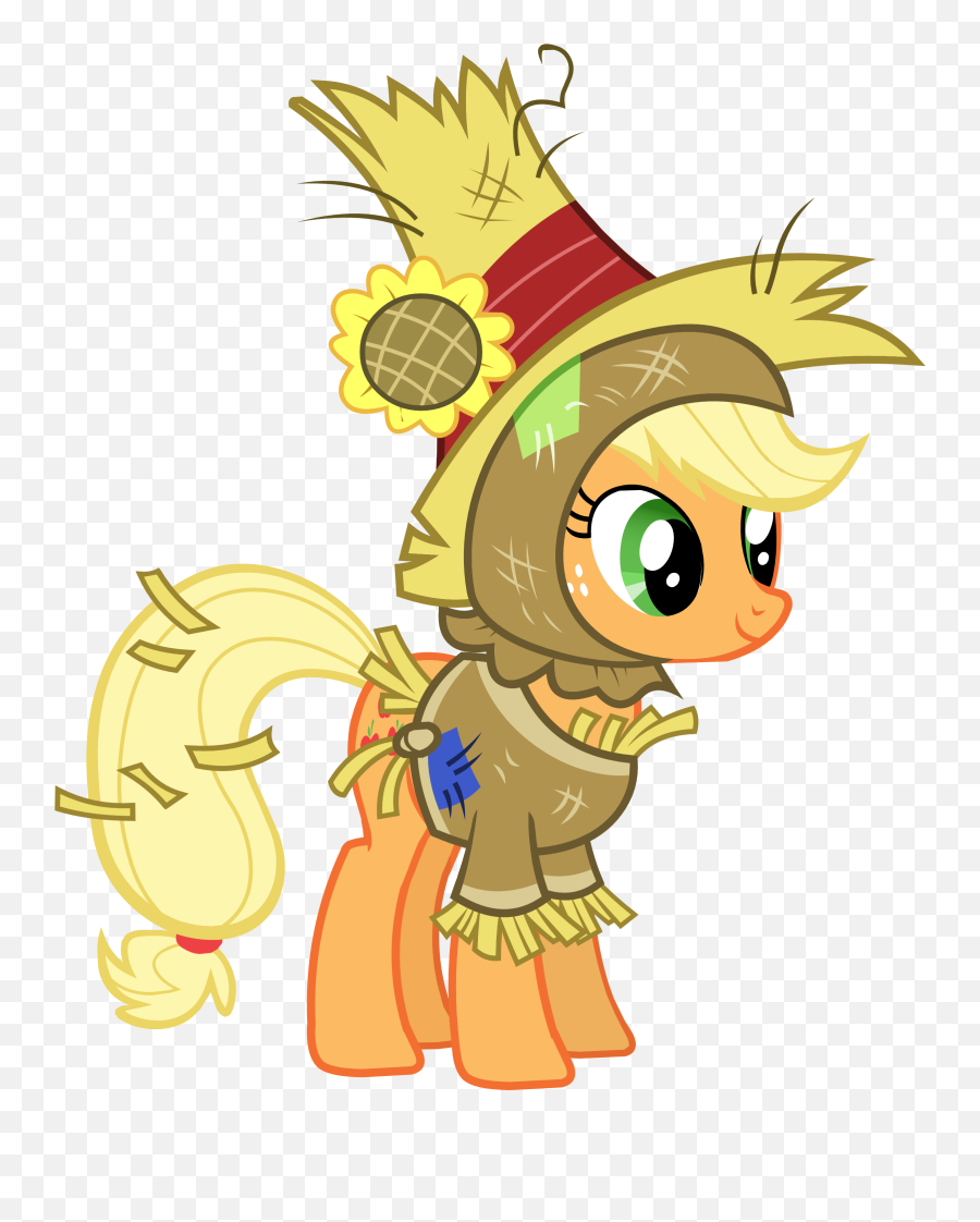 My Little Pony Halloween Png Clipart - Mlp Applejack Nightmare Night Emoji,Applejack Png