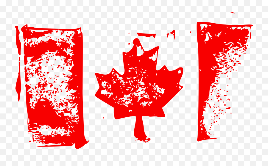 Grunge Flag Of Canada Png Transparent Onlygfxcom Emoji,Flag Transparent