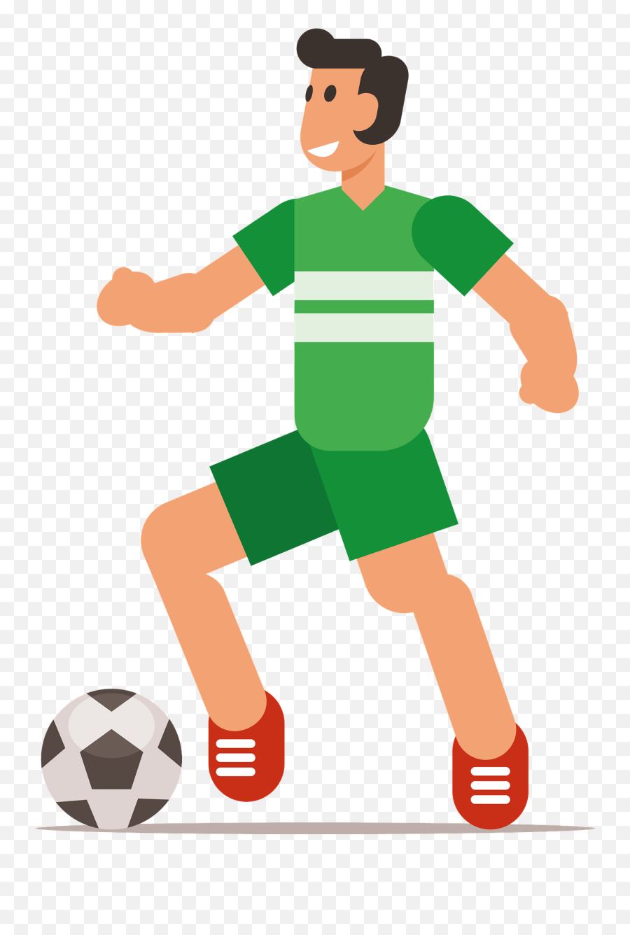 Soccer Player Clipart Free Download Transparent Png - Player Emoji,Football Player Clipart
