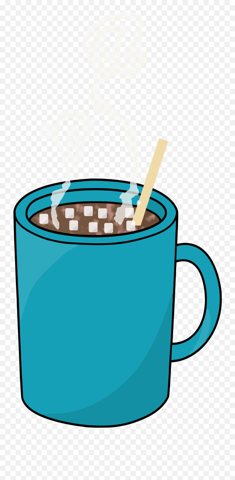 Hot Chocolate Mug Clipart Transparent - Mug Hot Chocolate Svg Emoji,Chocolate Clipart
