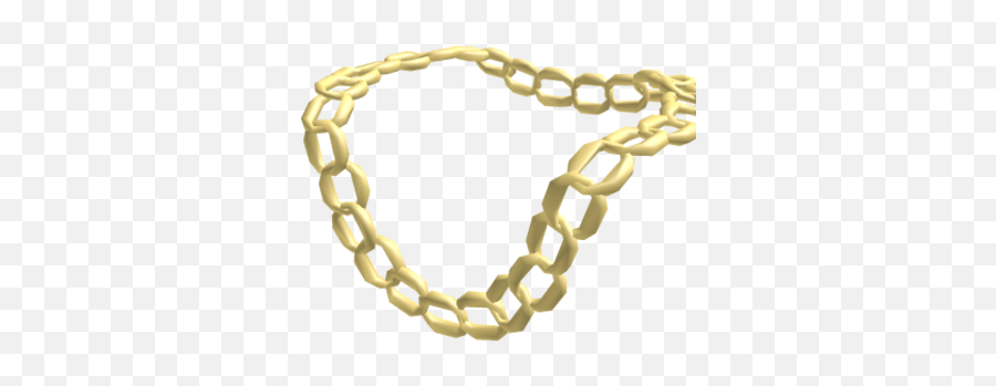 Gold Chain - Roblox Chain Emoji,Gold Chain Png