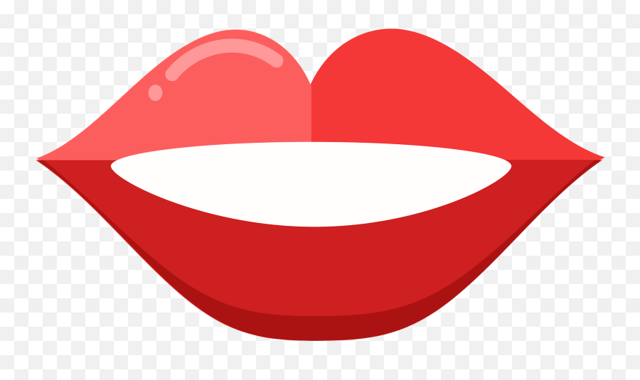 Lip Clipart - Girly Emoji,Lip Clipart