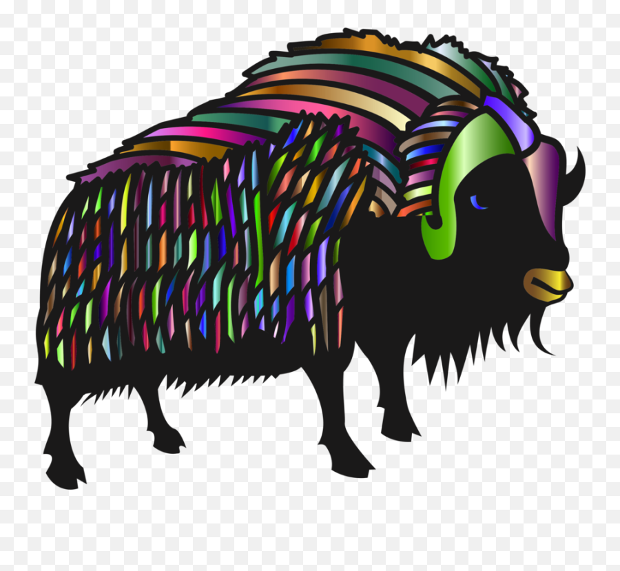 Openclipart - Clipping Culture Bison Animal Emoji,Buffalo Clipart