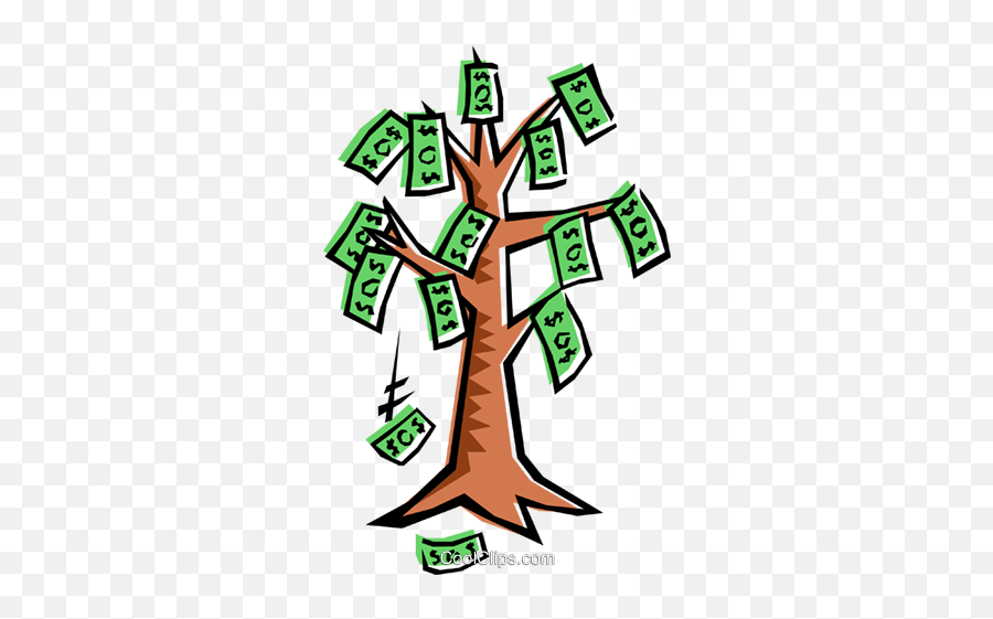 Download Money Tree - Arvore De Dinheiro Png Full Size Png Emoji,Clipart Of Money