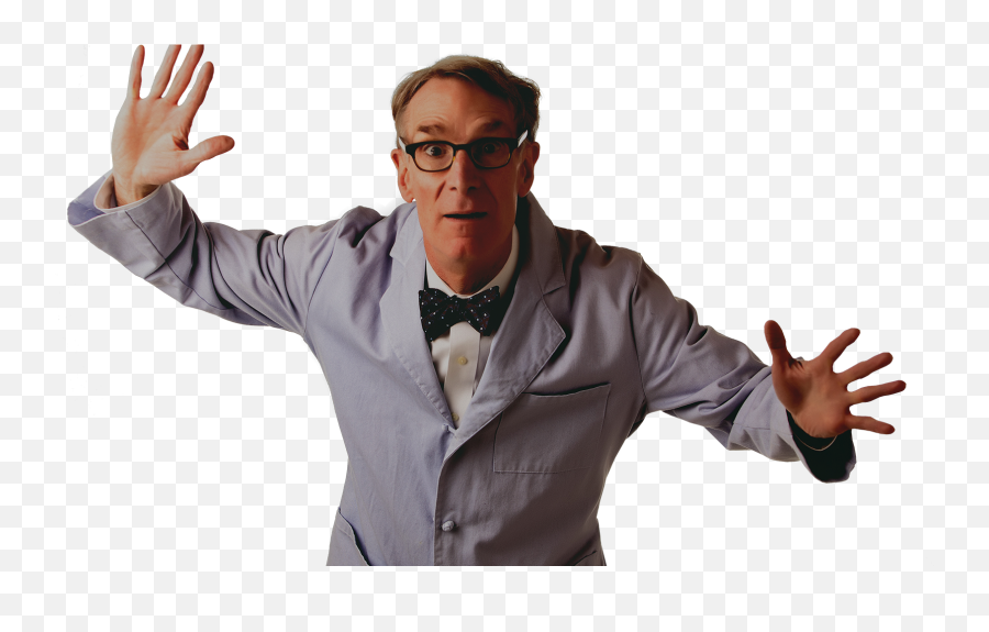 Bill Nye Official Website For Bill Nye The Science Guy Emoji,Wow Guy Transparent