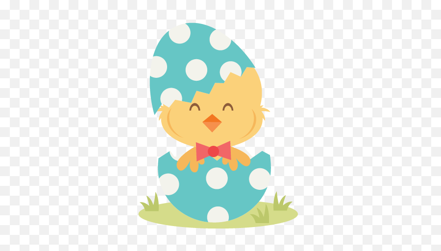 Easter Chick Svg Scrapbook Cut File - Clip Art Easter Chick Emoji,Chick Clipart