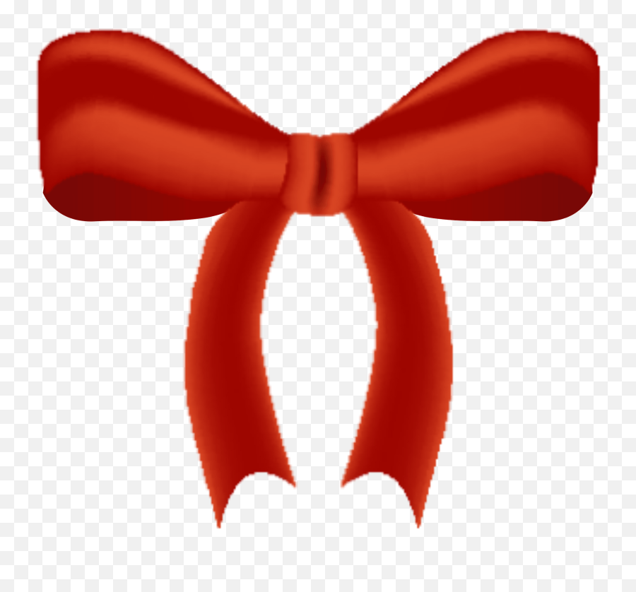 Christmas Red Bow Clipart Free Download Transparent Png - Solid Emoji,Christmas Bow Clipart