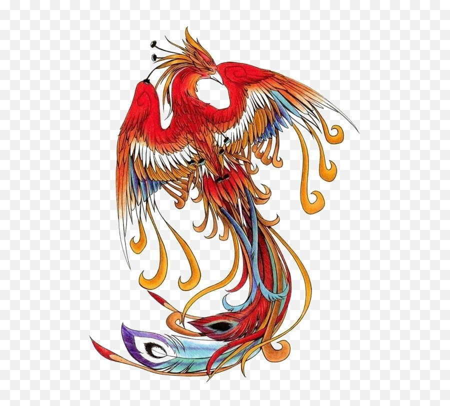 Wind Chinese Simurgh Phoenix Png Free Emoji,Phoenix Png