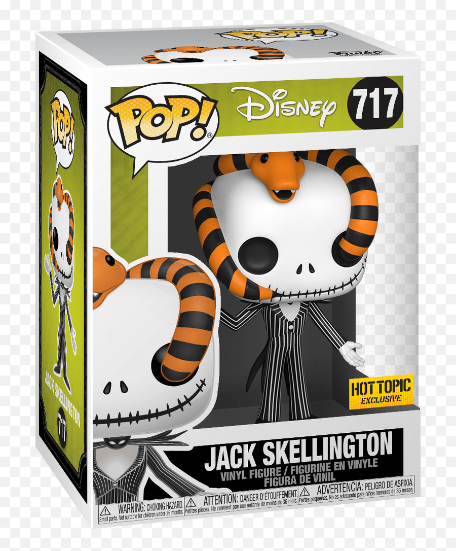 Pop Disney The Nightmare Before Christmas Jack Skellington 717 - Diamond Jack Skellington Funko Pop Emoji,Jack Skellington Png