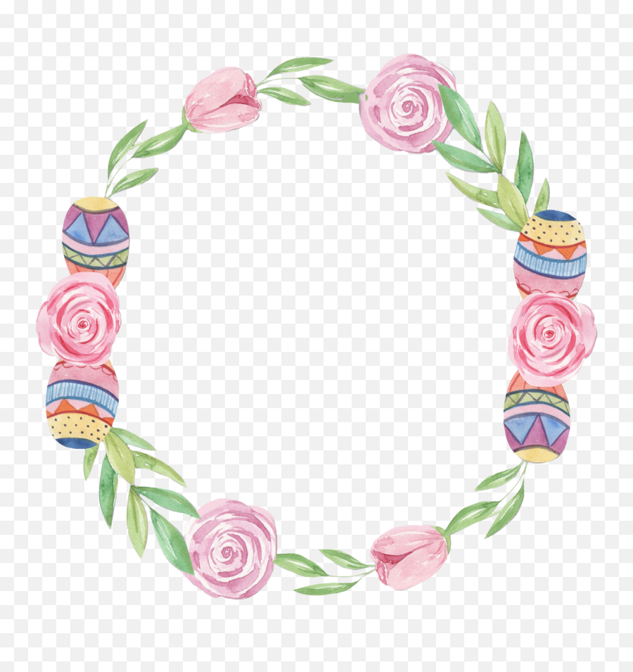 Free Printable Borders For Easter - Floral Emoji,Easter Border Clipart