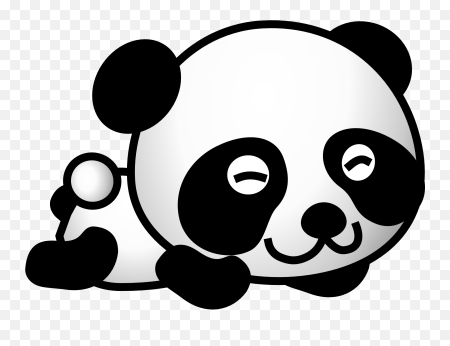 Download Panda Nose Png Transparent - Draw Panda Ice Cream Emoji,Panda Clipart