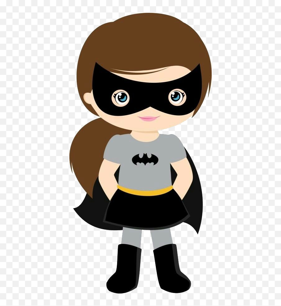 Batwoman Clip Art Png Transparent - Batgirl Kid Emoji,Batwoman Logo