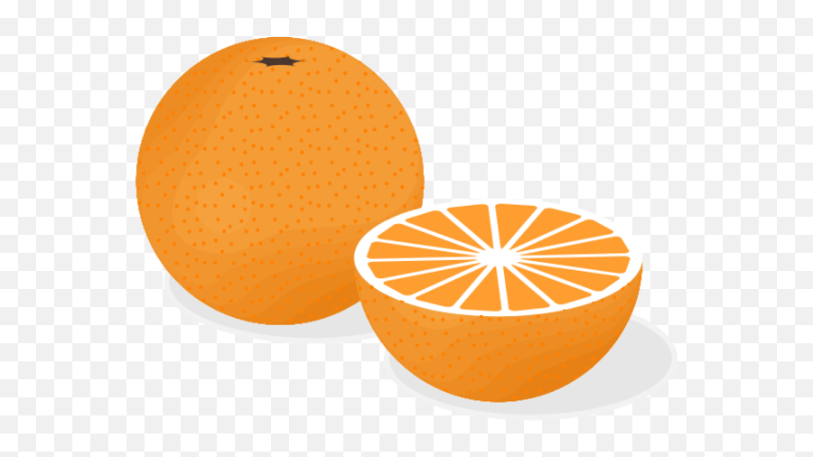 Orange Fruit Vector Clip Art - Clipart Transparent Background Orange Fruit Emoji,Orange Clipart