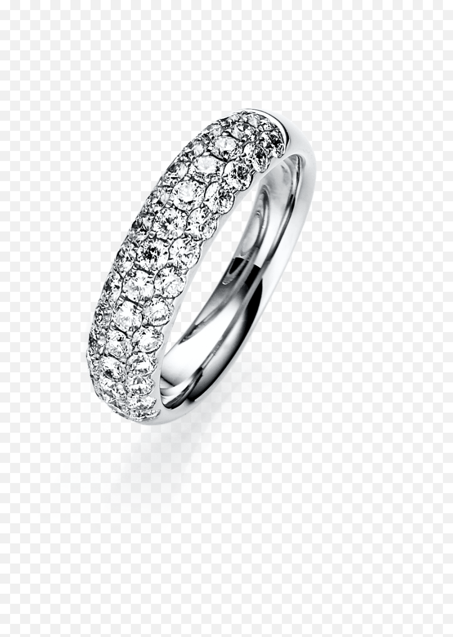 Amazing 18 Carat Solid White Gold Ring - Wedding Ring Emoji,Gold Ring Png