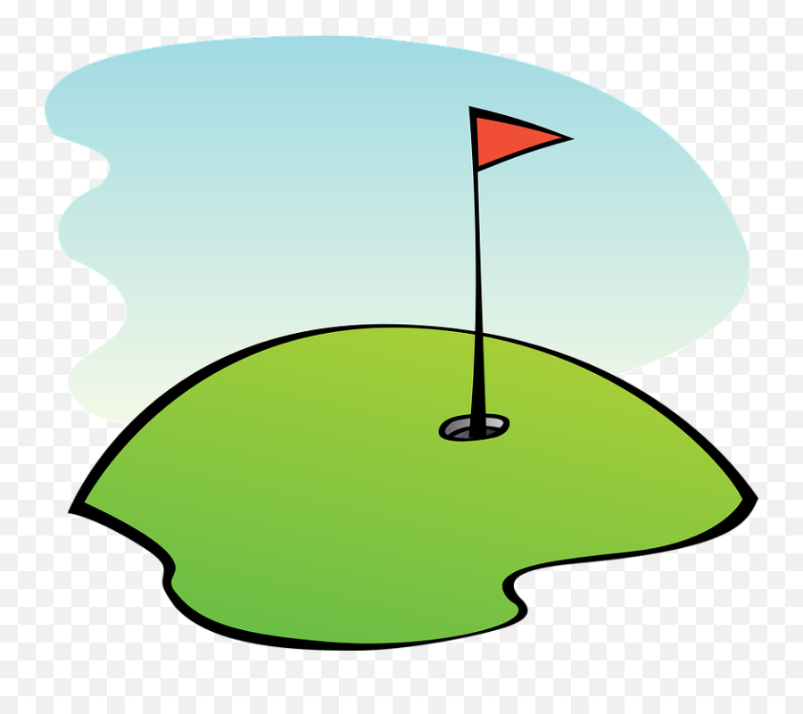 December Clipart Golfing December Golfing Transparent Free - Mini Golf Clip Art Emoji,December Clipart