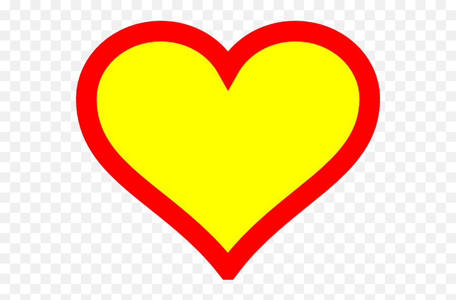 Green Heart Clip Art At Clkercom - Vector Clip Art Online Yellow And Red Heart Clipart Emoji,Green Heart Png