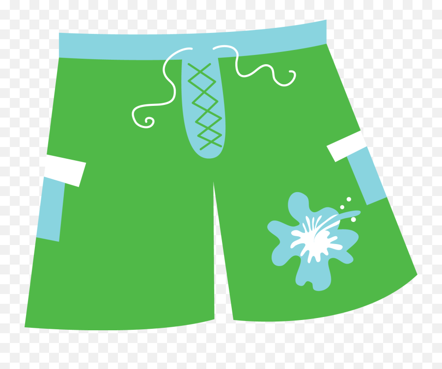Minus - Say Hello Beach Quilt Clip Art Boy Birthday Party Swim Trunks Clipart Png Emoji,Pool Clipart