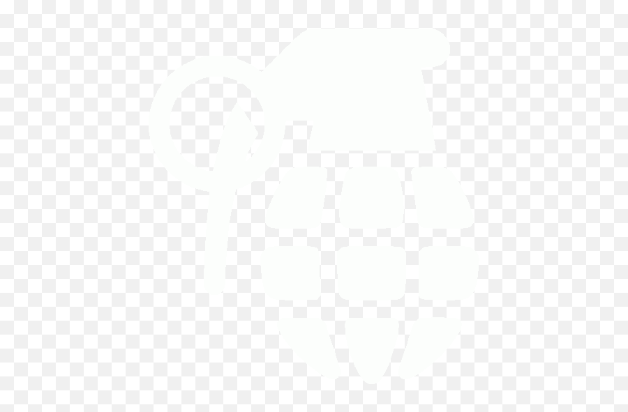 White Grenade Icon Emoji,Grenade Transparent