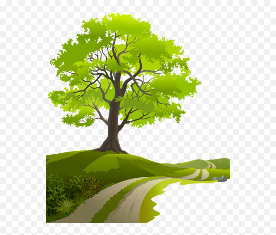 Library Of Nature Vector Vector Download Png Files - Nature Tree Png Hd Emoji,Nature Clipart