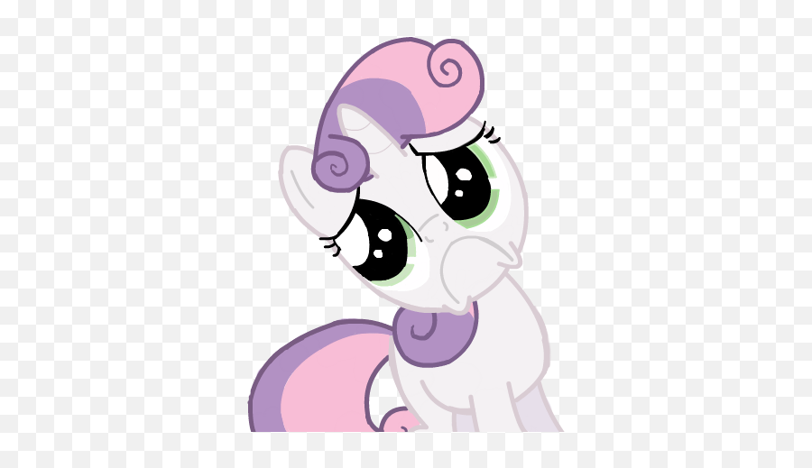 Sweetie Belle - Sad Face Begging By Ponywiththeswag Sad Emoji,Begging Clipart