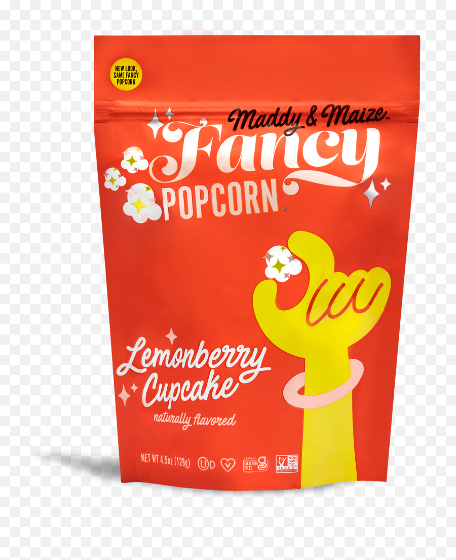 Lemonberry Cupcake - 5 Pack U2013 Maddy U0026 Maize Emoji,Popcorn Kernel Png