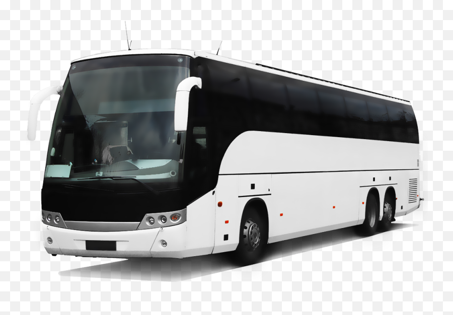 Airport Bus Coach Clip Art - Transparent Coach Bus Png Emoji,Bus Png