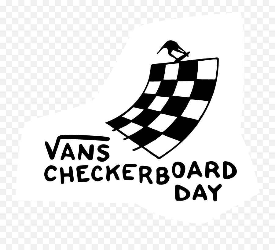 Vans For Ios Android Giphy Logo Graphic - Vans Checkerboard Day Sticker Emoji,Vans Off The Wall Logo