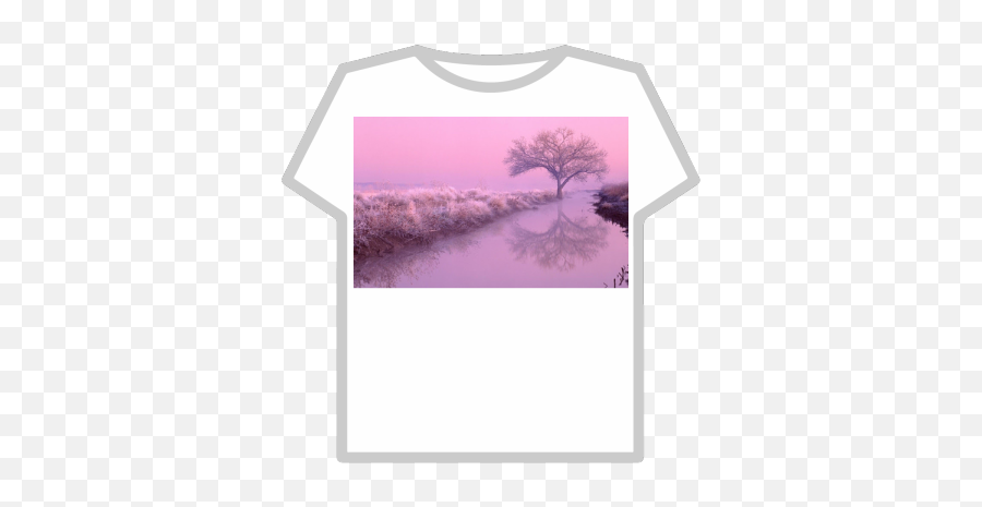 Aesthetic View T - Natural Landscape Emoji,Aesthetic Roblox Logo