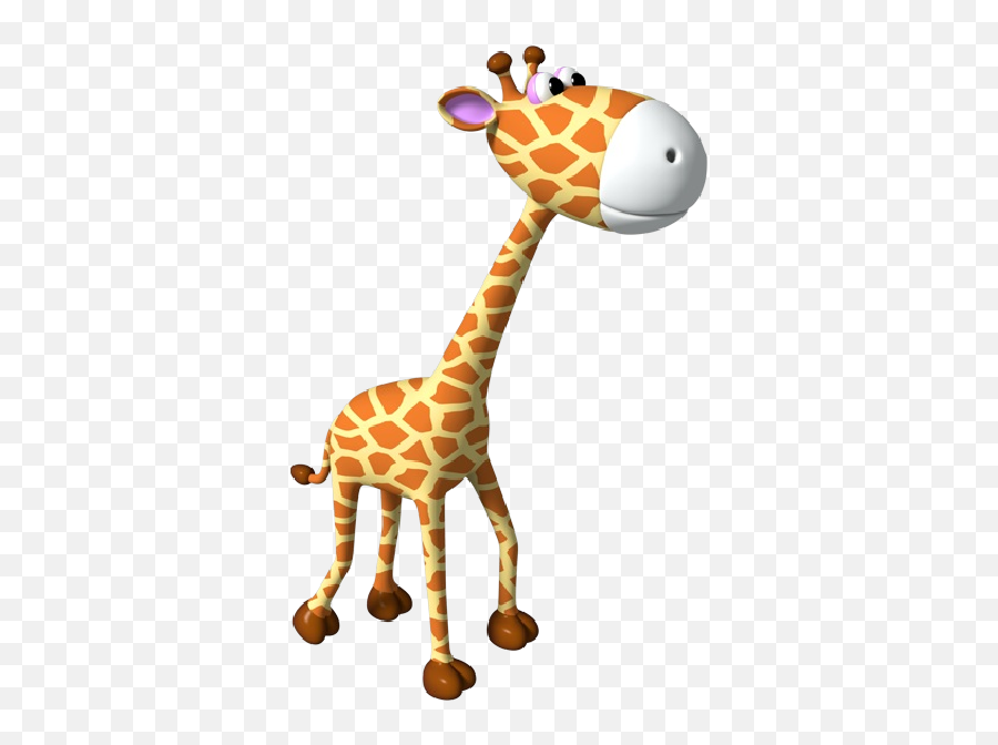 Giraffe Clipart Transparent Background - Cute Giraffe Clip Art Traansparent Emoji,Giraffe Clipart