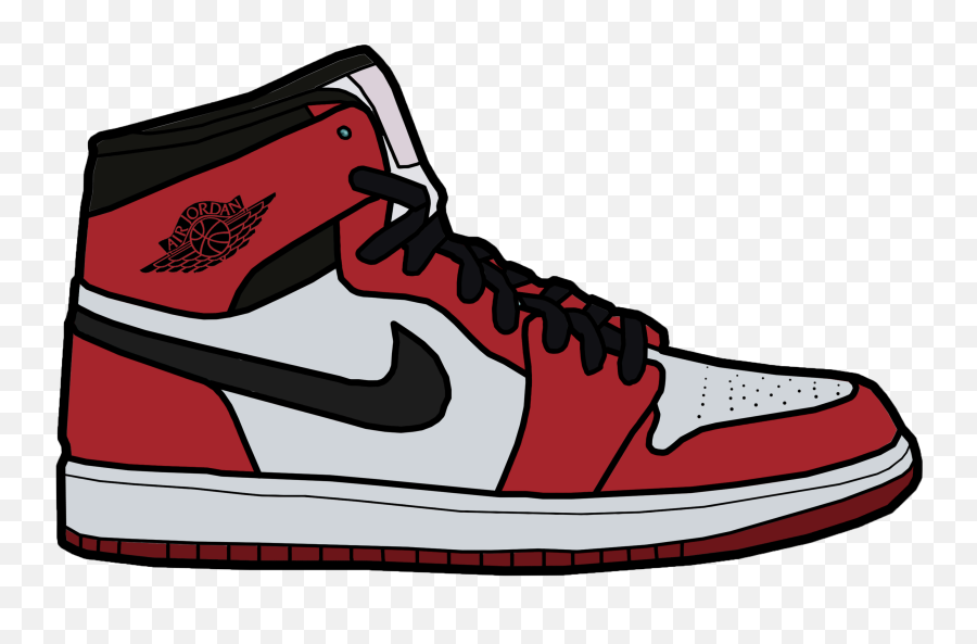 Jordan Shoes Wallpaper - Air Jordan 1 Drawing Emoji,Air Jordan Logo