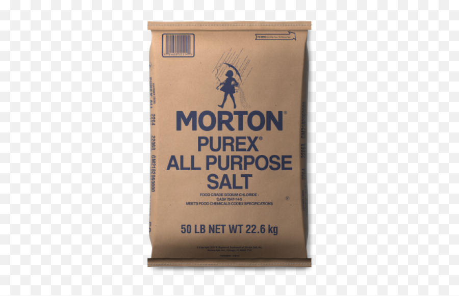National Supply - Salt 50lbs Emoji,Morton Salt Logo