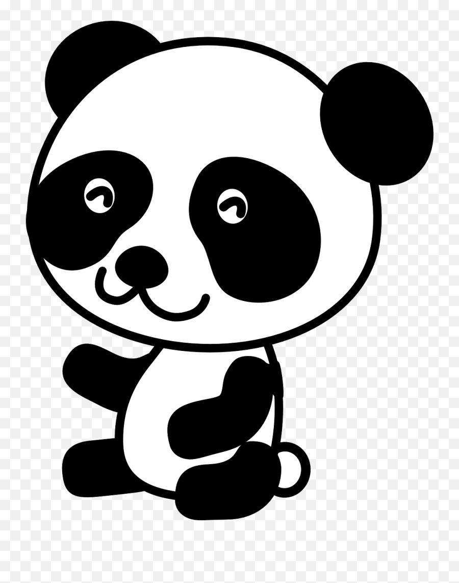Clip Art Panda Transparent Png Image - Transparent Panda Clipart Emoji,Panda Clipart