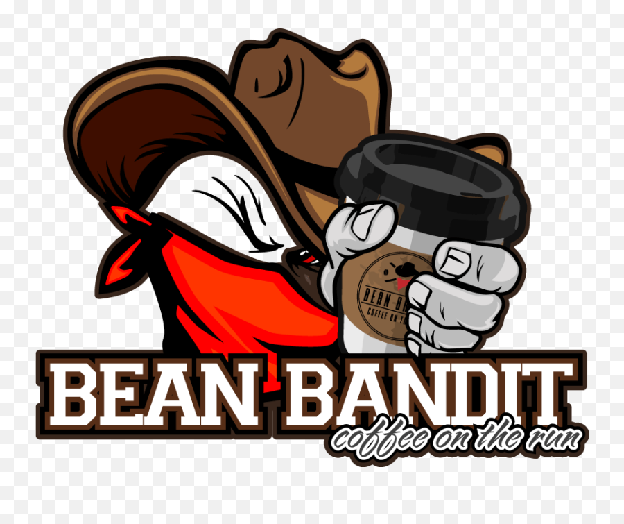 Bean Bandit U2013 Compact Environmental Friendly Coffee Van - Fictional Character Emoji,Bandit Logo