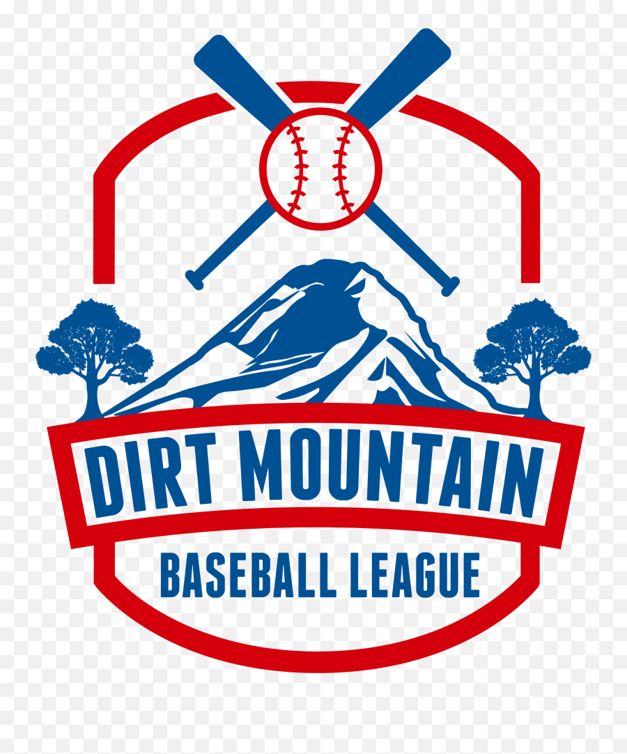 Exciting New Logos U2013 Dirt Mountain Baseball League - Language Emoji,Mountain Logos