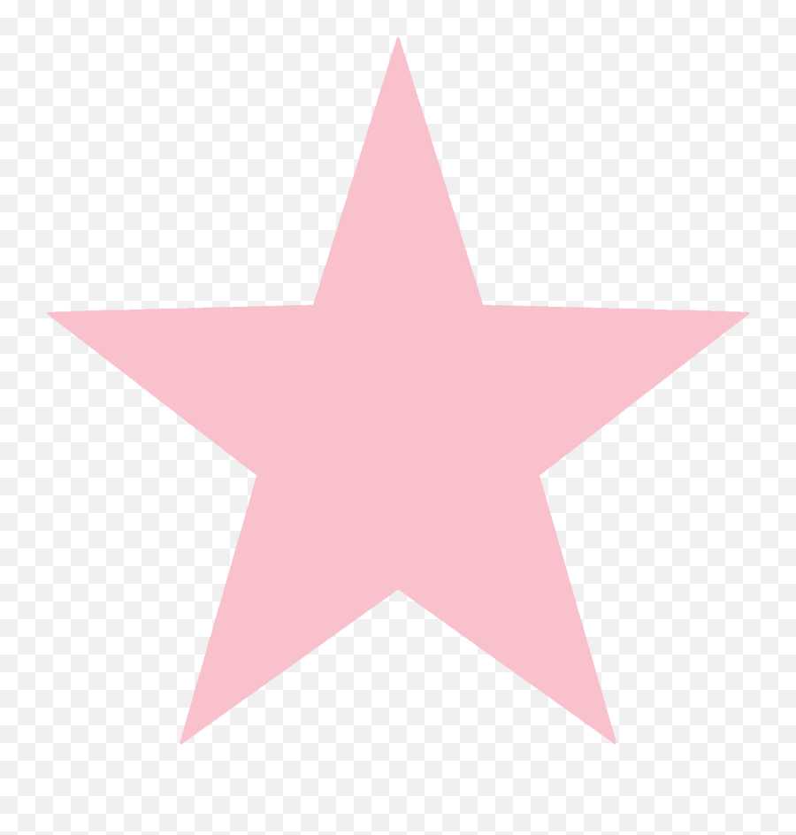 Light Blue Star Png Clipart - Transparent Pink Star Emoji,Red Star Png