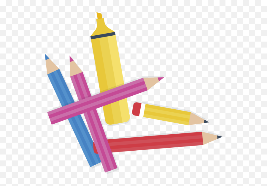Back To School Pencil Writing Implement Angle For Back To - Marking Tool Emoji,School Supplies Png