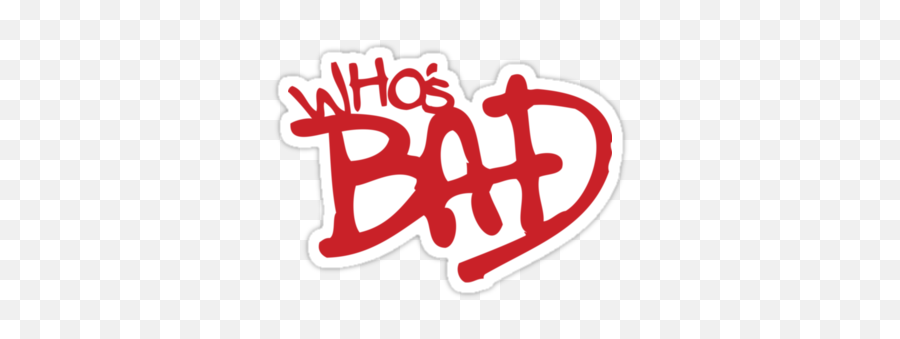 Bad Michael Jackson Logos - Michael Jackson Emoji,Mj Logo