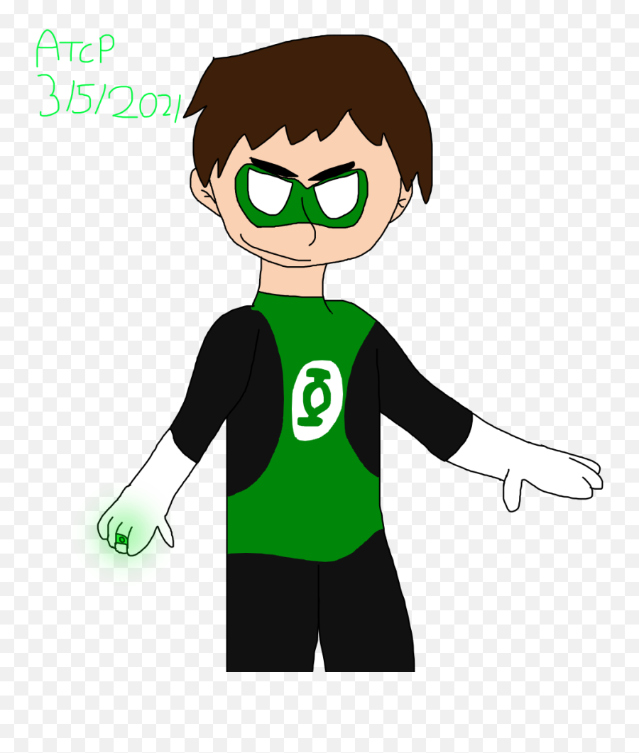 Fa Green Lantern By Angelthecyborgpanda On Newgrounds - Fictional Character Emoji,Green Lantern Png